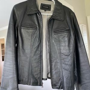 Leather jacket